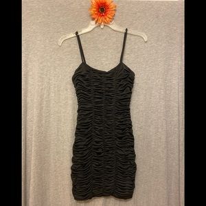 Little Ruffled Black Dress